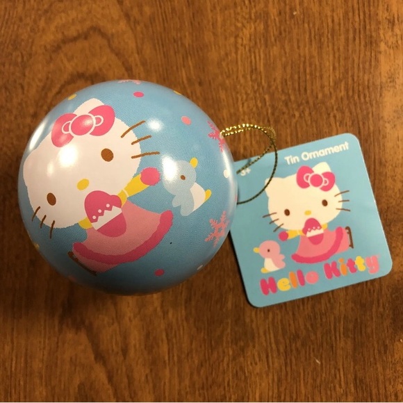 Sanrio Other - NWT 1976, 2012 Sanrio HELLO KITTY Hanging Tin Ornament Ball
